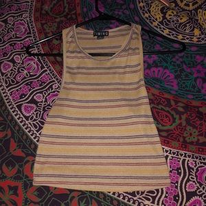 Timing Boutique striped Crop Top